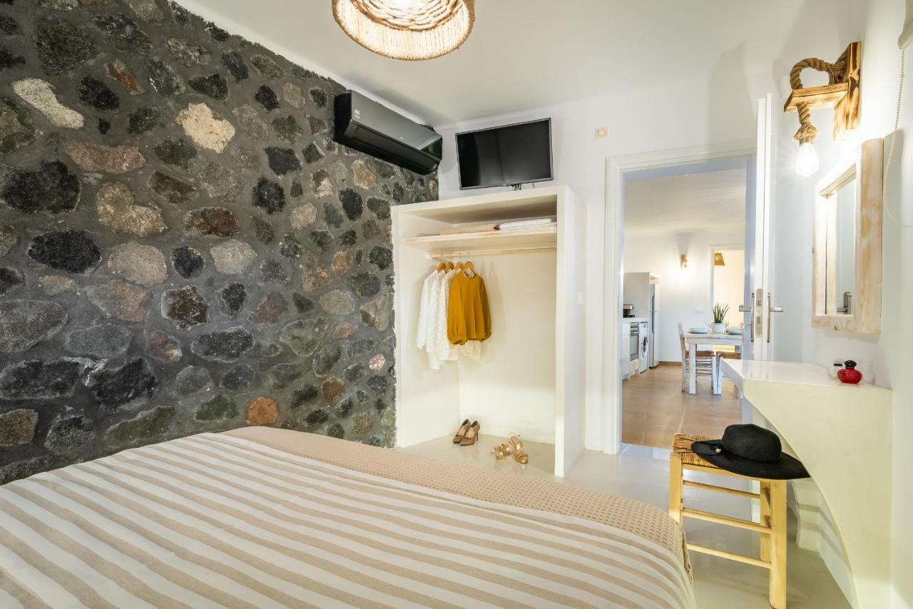 Klimata House - Private Jacuzzi Pool & Bbq Villa Vlychada Luaran gambar