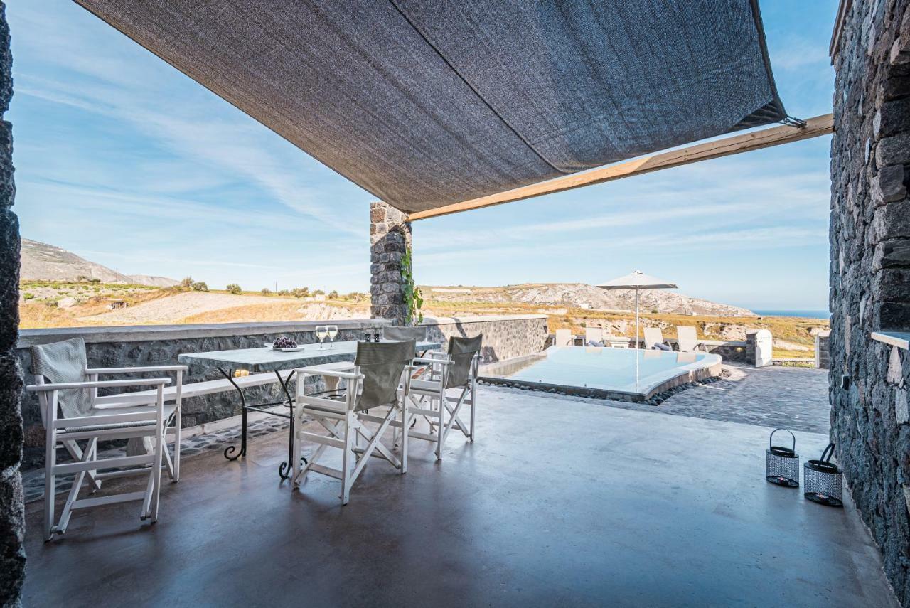 Klimata House - Private Jacuzzi Pool & Bbq Villa Vlychada Luaran gambar