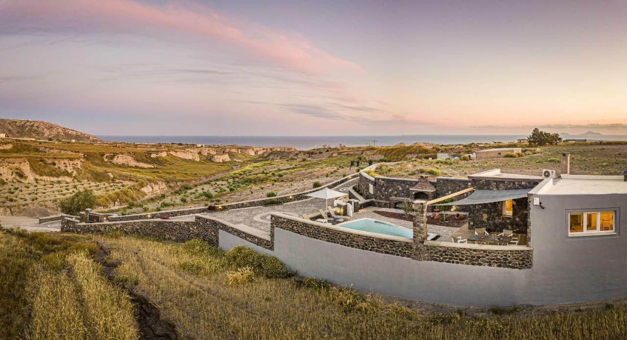 Klimata House - Private Jacuzzi Pool & Bbq Villa Vlychada Luaran gambar