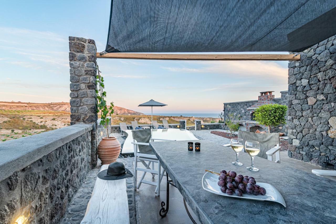 Klimata House - Private Jacuzzi Pool & Bbq Villa Vlychada Luaran gambar